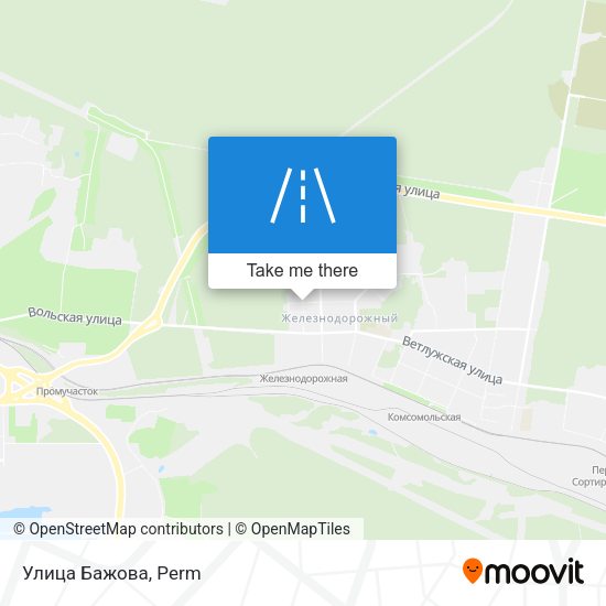 Улица Бажова map