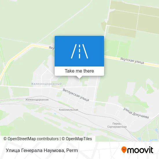 Улица Генерала Наумова map