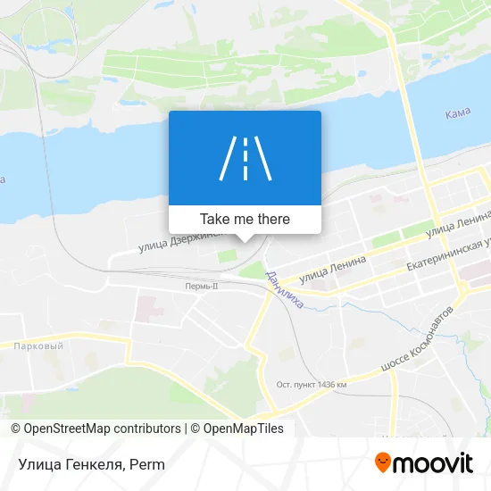 Улица Генкеля map