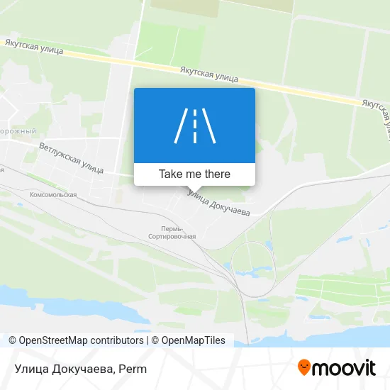 Улица Докучаева map