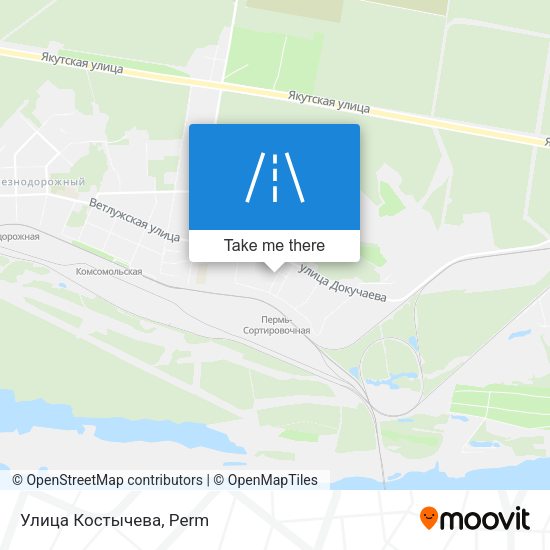 Улица Костычева map