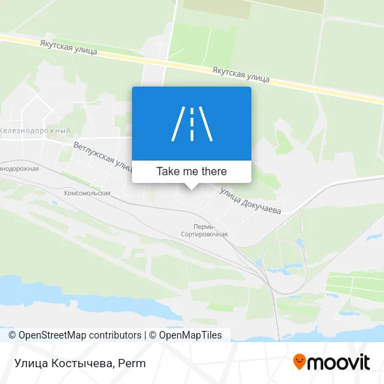 Улица Костычева map