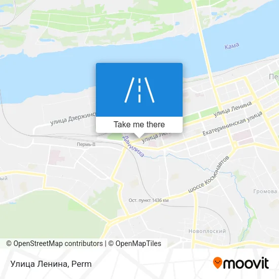 Улица Ленина map