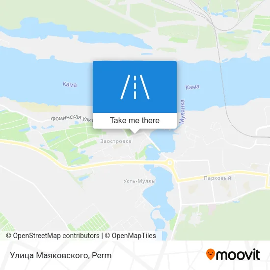 Улица Маяковского map