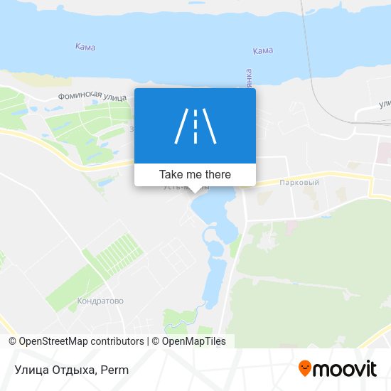Улица Отдыха map
