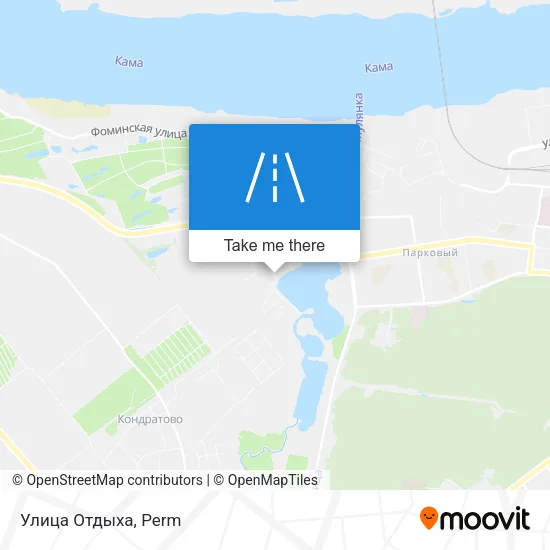 Улица Отдыха map