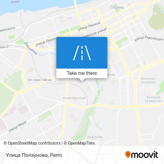 Улица Ползунова map