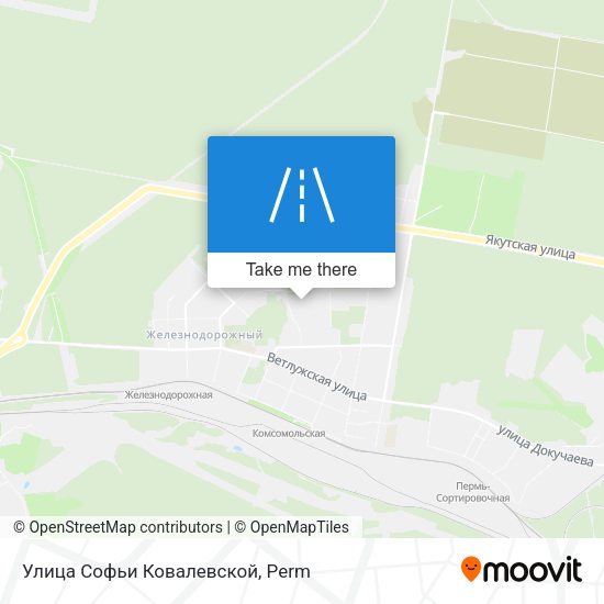 Улица Софьи Ковалевской map
