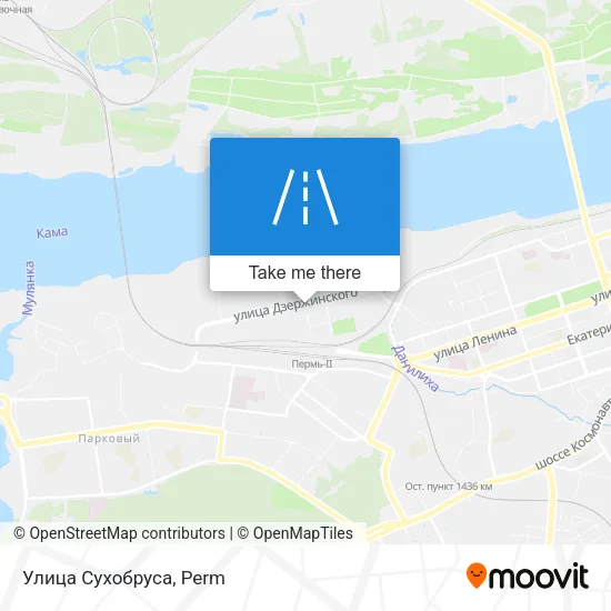 Улица Сухобруса map