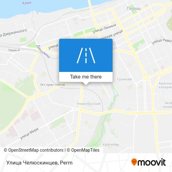 Улица Челюскинцев map