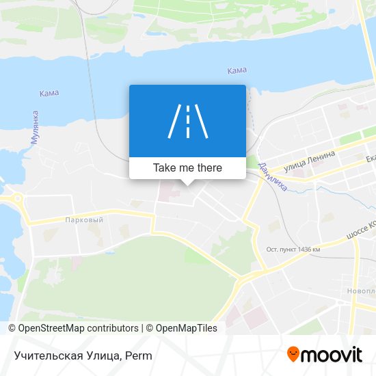 Учительская Улица map
