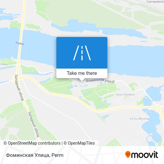 Фоминская Улица map