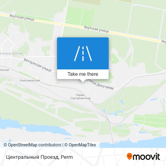 Центральный Проезд map