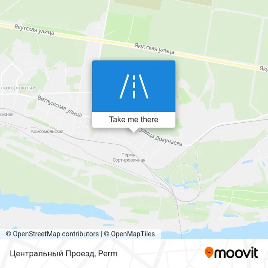 Центральный Проезд map