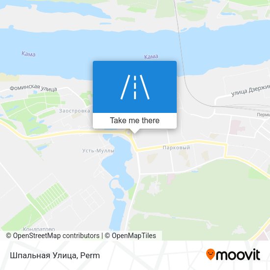Шпальная Улица map