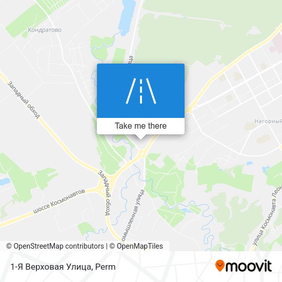 1-Я Верховая Улица map