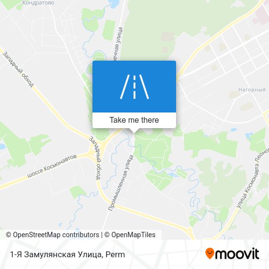 1-Я Замулянская Улица map