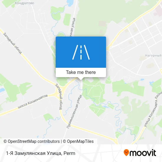 1-Я Замулянская Улица map
