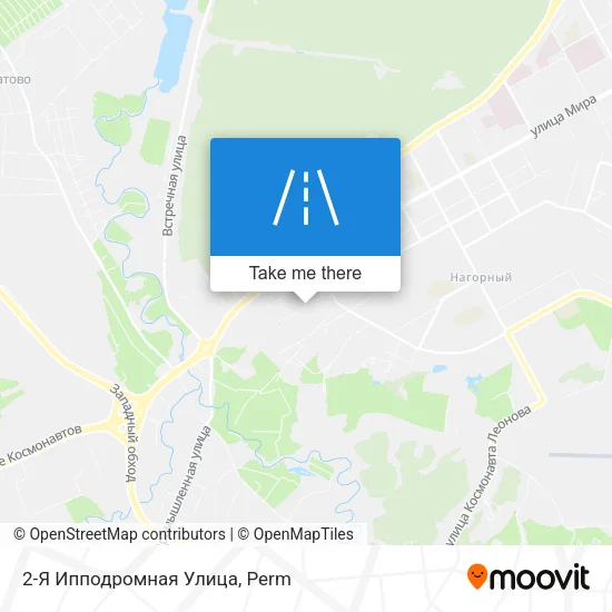 2-Я Ипподромная Улица map