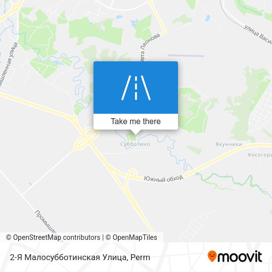 2-Я Малосубботинская Улица map