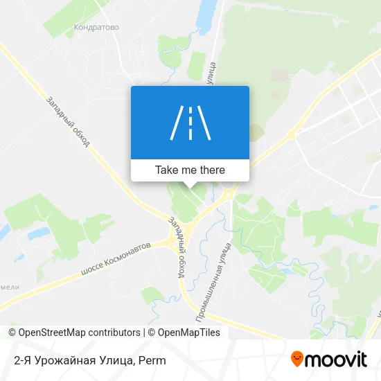 2-Я Урожайная Улица map