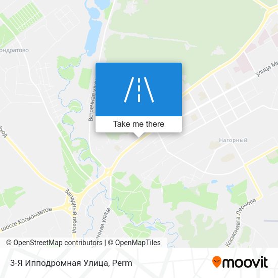3-Я Ипподромная Улица map