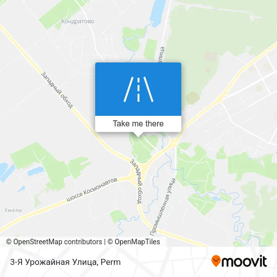 3-Я Урожайная Улица map