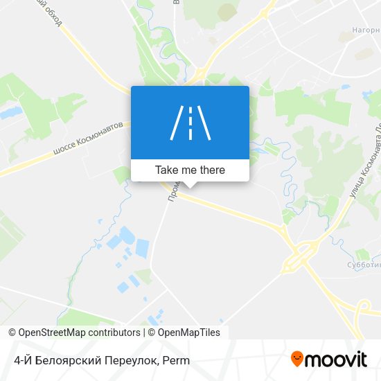 4-Й Белоярский Переулок map