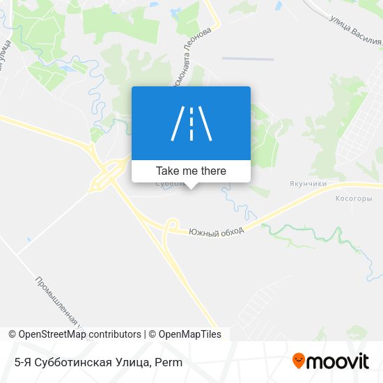 5-Я Субботинская Улица map