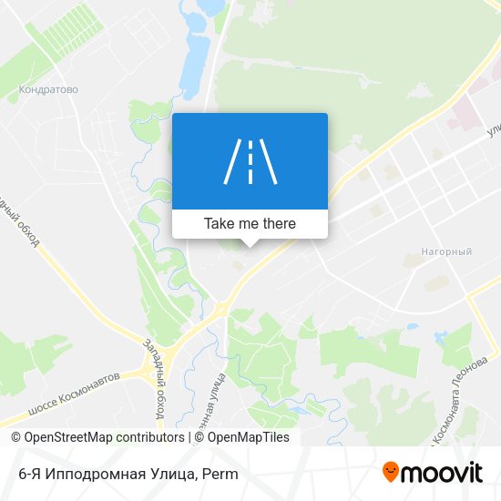 6-Я Ипподромная Улица map