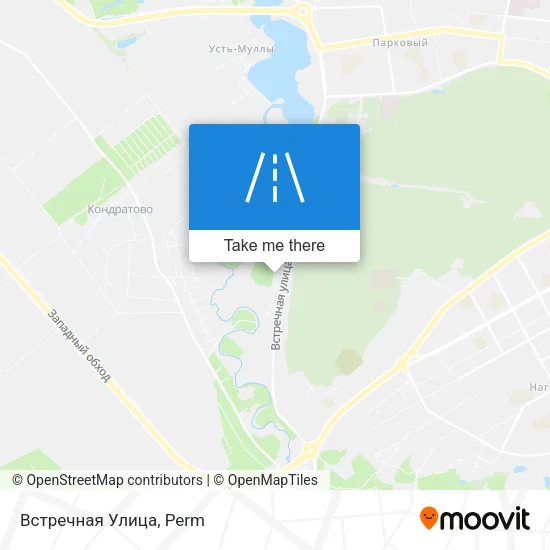 Встречная Улица map