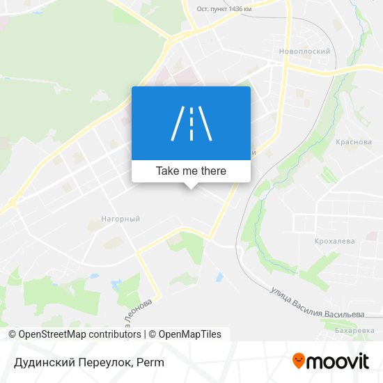 Дудинский Переулок map