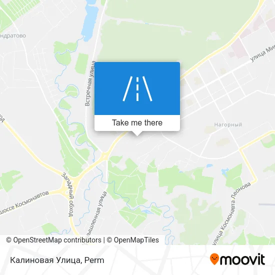 Калиновая Улица map