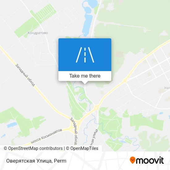 Оверятская Улица map