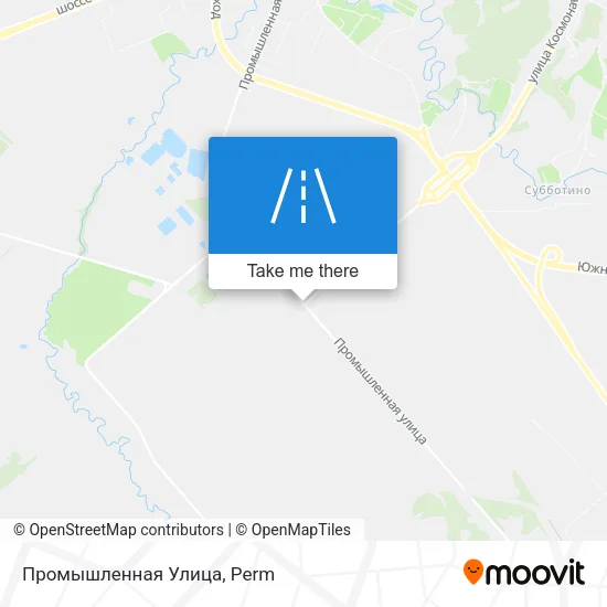 Промышленная Улица map