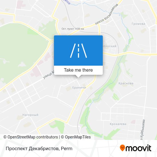 Проспект Декабристов map
