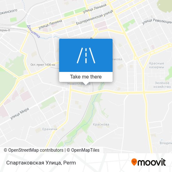 Спартаковская Улица map