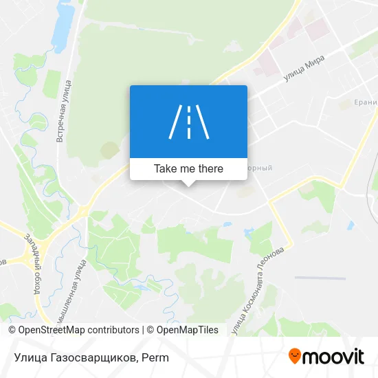 Улица Газосварщиков map
