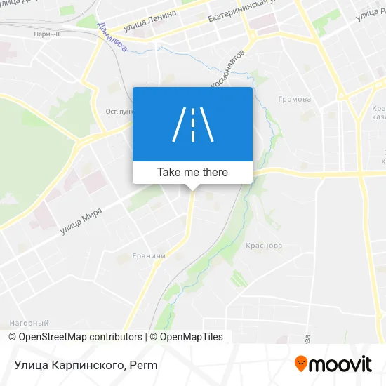 Улица Карпинского map