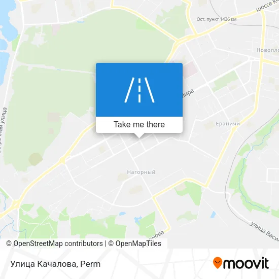 Улица Качалова map