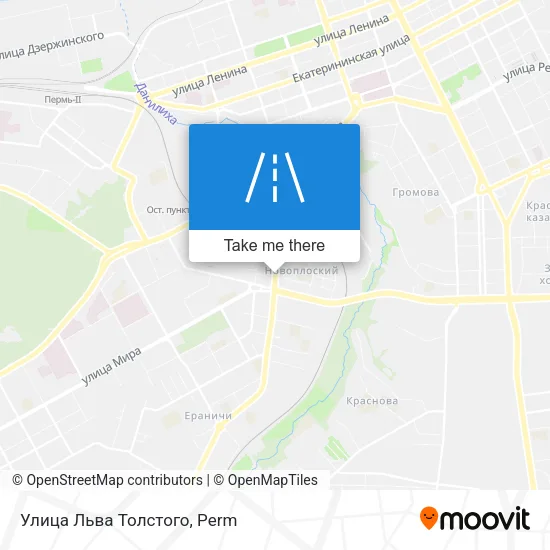 Улица Льва Толстого map