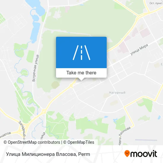 Улица Милиционера Власова map