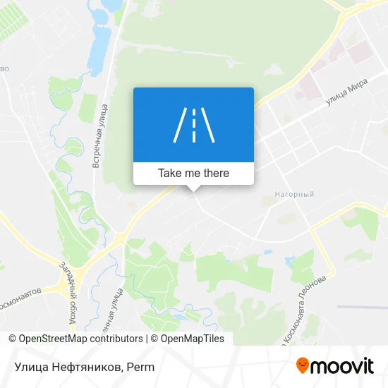 Улица Нефтяников map
