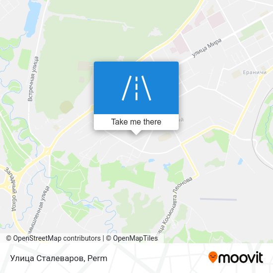 Улица Сталеваров map