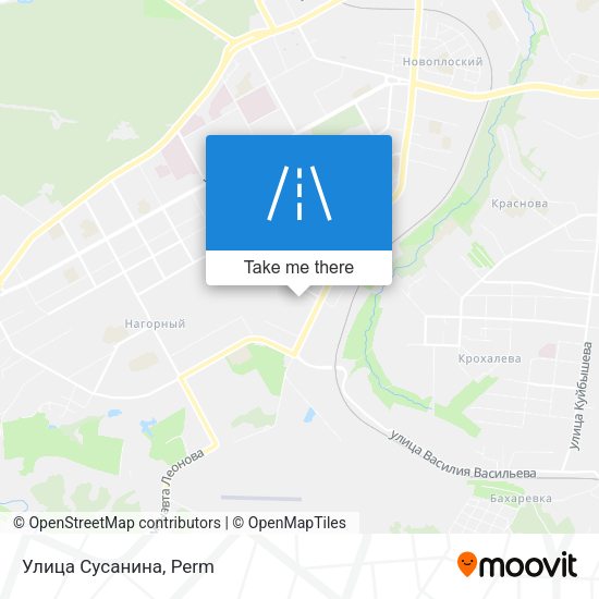 Улица Сусанина map