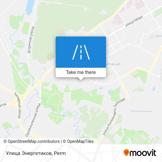 Улица Энергетиков map