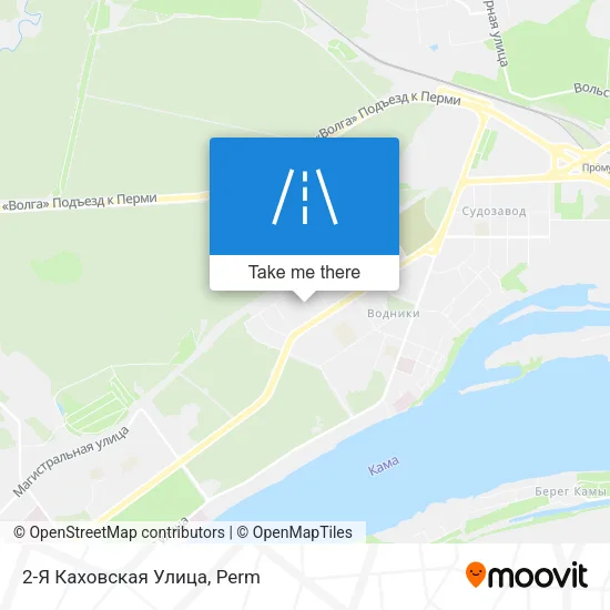 2-Я Каховская Улица map