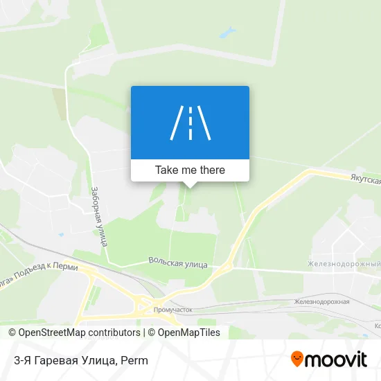 3-Я Гаревая Улица map