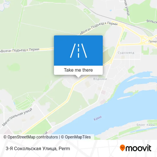 3-Я Сокольская Улица map