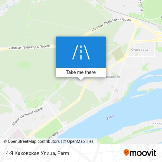 4-Я Каховская Улица map